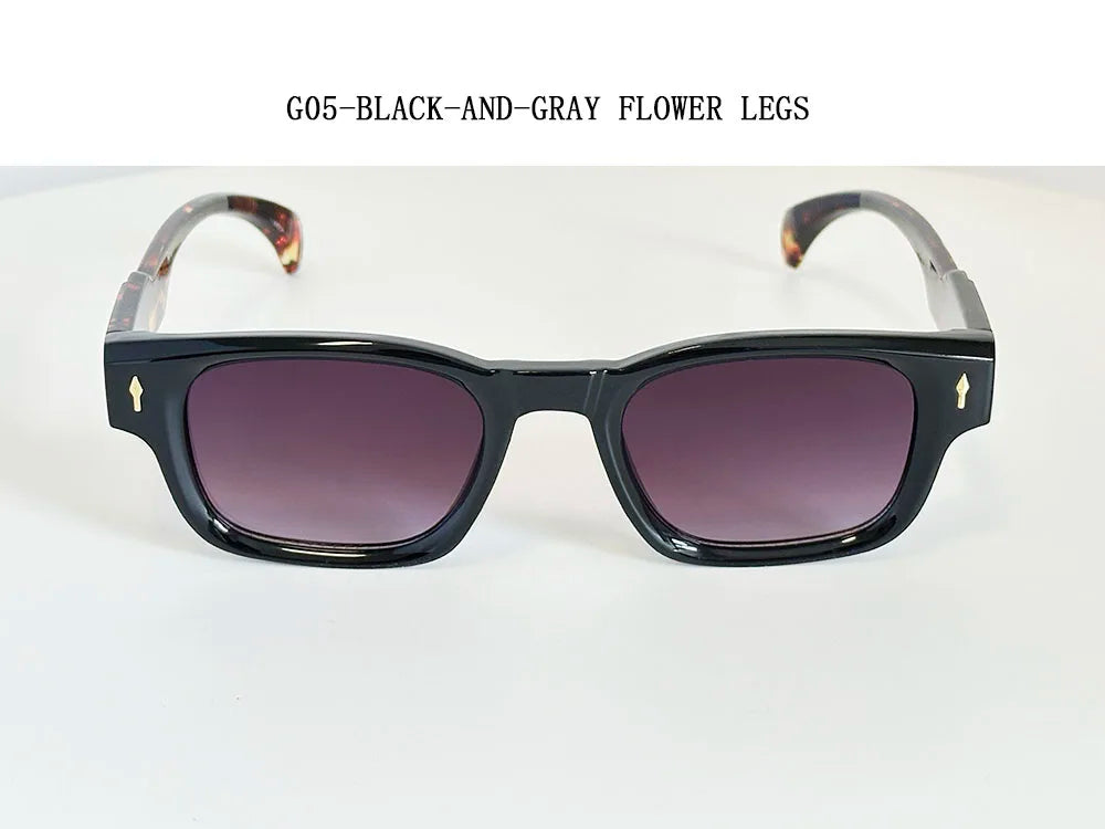 Fashion Sunglass Men Vintage Square Sunglasses Women 2025 Trendy Glasses Gafas De Sol Hombre Lunette Soleil Femme Dropshipping