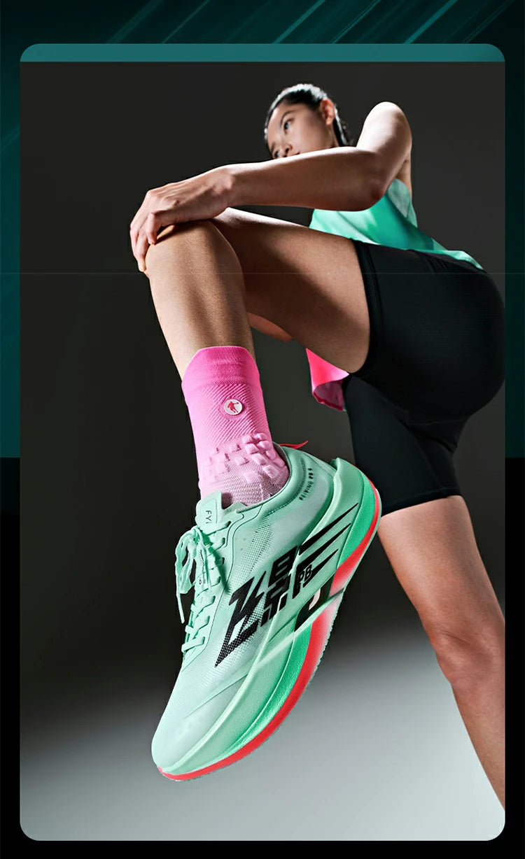 Feiying PB6.0 Men Running Shoes Professional Marathon Full Palm Suspended Carbon Board Racing Race Sneakers QDB023261299