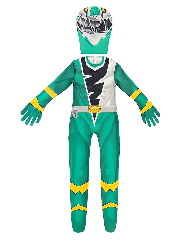 Anime Fancy Adult Kids Ranger Kishiryu Sentai Ryusoulger Cosplay Costume Jumpsuit Halloween Party Role Play Child Men Clothes