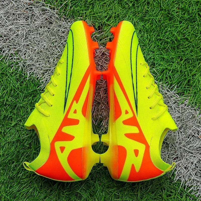 Men Soccer Shoes Unisex Football Boots Non-Slip Grass Outdoor Sports Shoes Breathable Training Sport Ultralight Drop Shipping