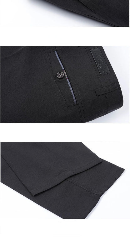 High Quality Men's Suit Pants Classic Summer Spring Pants High Waist Autumn Trousers Business Casual Pant Dropshipping Gozbkf