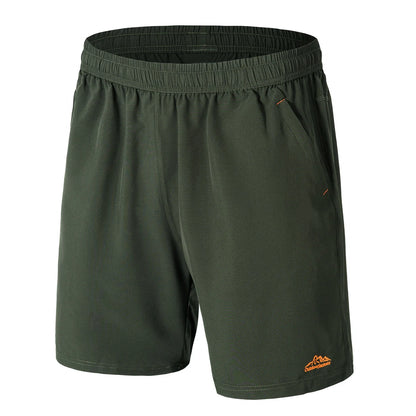Quick Dry Athletic Running Shorts with Zipper Pockets Men's Summer Shorts for Gym Training Workout Hiking Casual Shorts