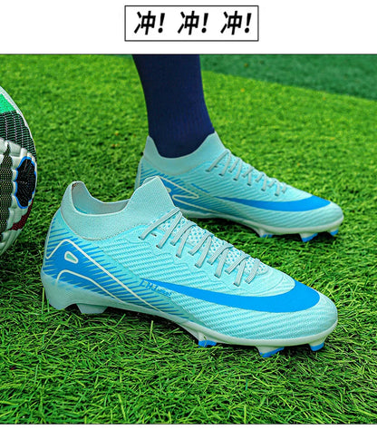 New Men's Football Boots Training FG Top Quality Non-Slip Soccer Shoes Cleats Sneakers Wholesale Drop Shipping Unisex Adult