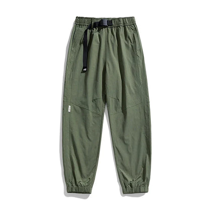 Men Waterproof Pant Autumn With Belt Hiking Trousers Breathable Mountaineering Pant Multi-pocket Camping Fishing Sport Trousers