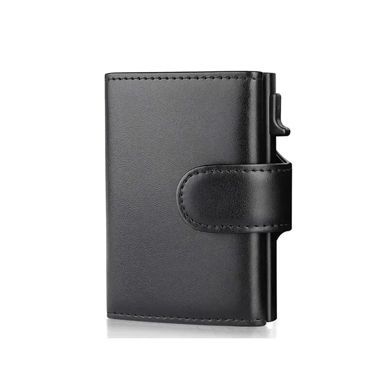 Microfiber Leather Men Wallets Fashion Card Holder Trifold Wallet Money Bags Smart Slim Thin Coin Pocket Wallet Purse