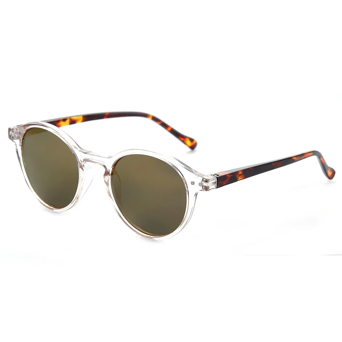 Small Round Sunglasses for Men Women Vintage Retro Polarized Circle Sun Glasses UV400 Protection