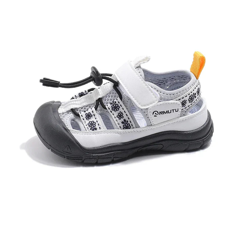 Children Sport Sandals Baby Soft Breathable Beach Sandals Summer Boys Girls Hollow Cool Running Shoes Kids Buckle Sandals