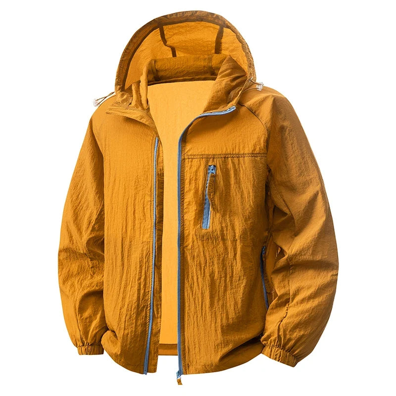 Women's Men's Sun Protective Jackets Camping Mountaineering Hiking Outdoor Sports Windbreaker Summer Lightweight Coat