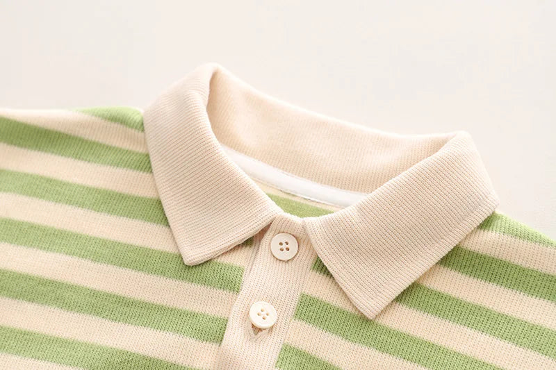 New Autumn Baby Clothes Set Children Boys Striped T-Shirt Pants 2Pcs/Sets Infant Girls Clothing Toddler Costume Kids Tracksuits