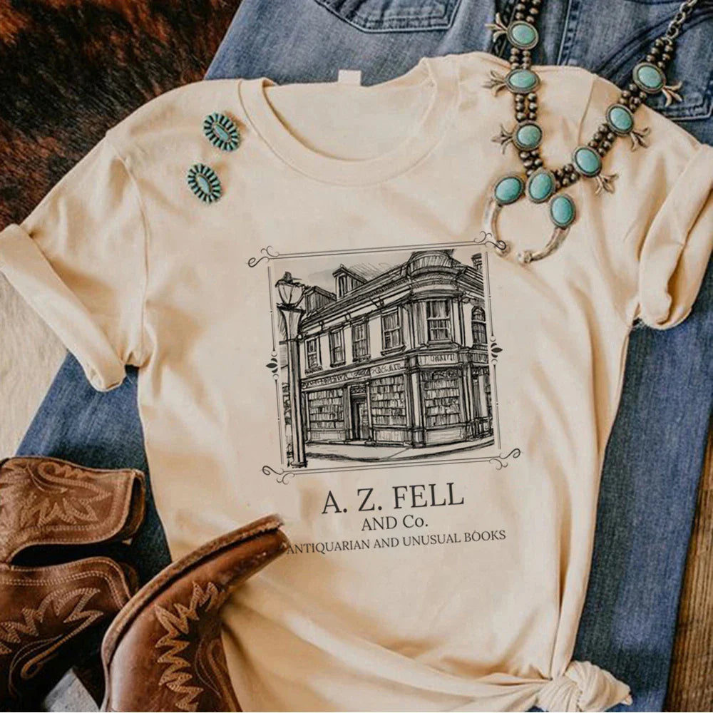Good Omens t-shirts women manga graphic harajuku top girl funny graphic y2k clothes