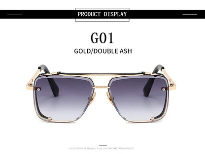 Square Punk Sunglasses For Men Vintage Steampunk Sunglasses Women Trendy Retro Luxe Fashion Glasses Gafas De Sol Hombre Oculos