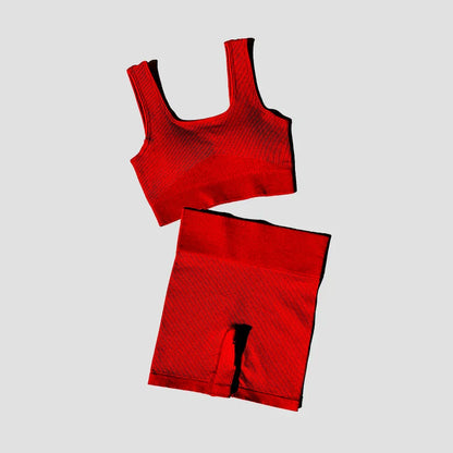 2/4/6PCS Seamless Women Yoga Set Workout Sportswear Fitness Bra Sport Pants Gym Clothing High Waist Leggings Shorts Sports Suits