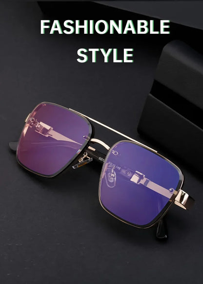 Retro Square Sunglasses For Men Sunscreen Vintage Sunglasses Women Trendy And Fashionable Fashion Glasses Gafas De Sol Hombre