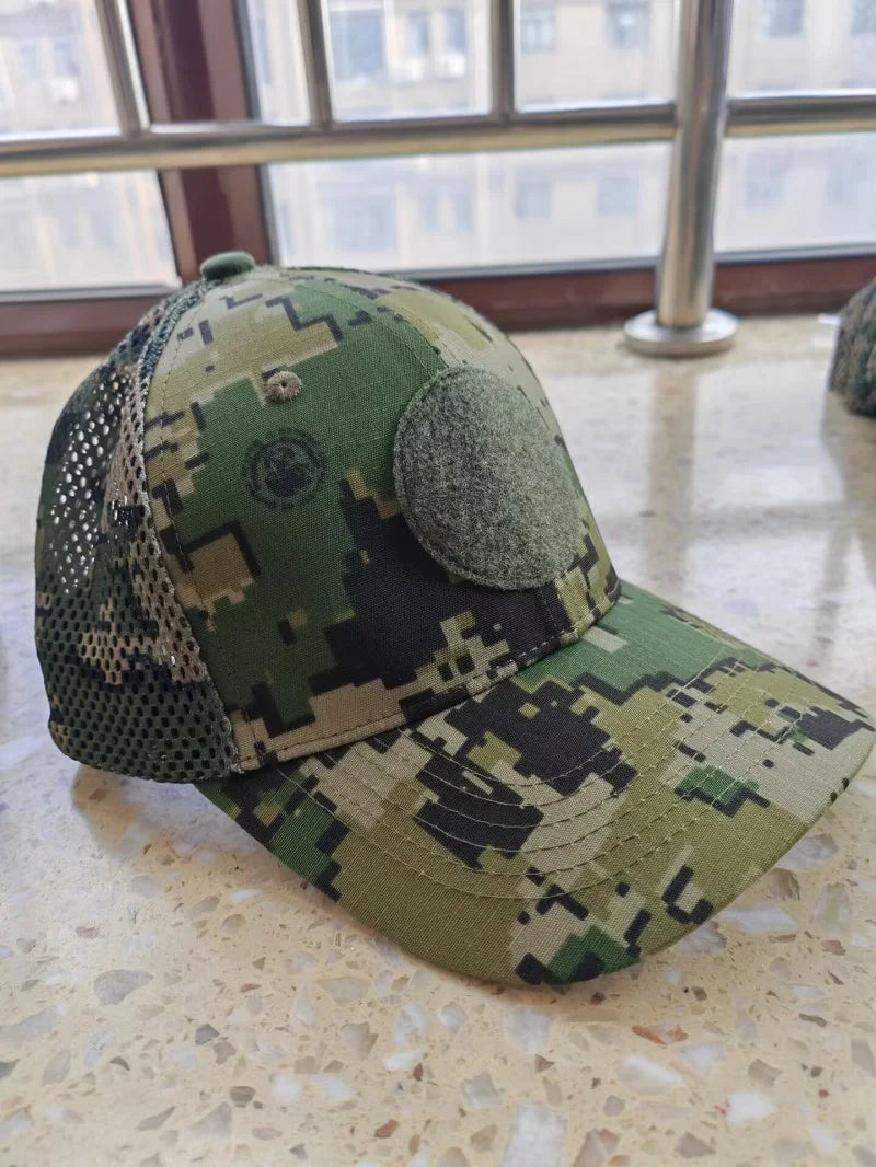 Outdoor Sports Breathable Mesh Spliced Baseball Cap