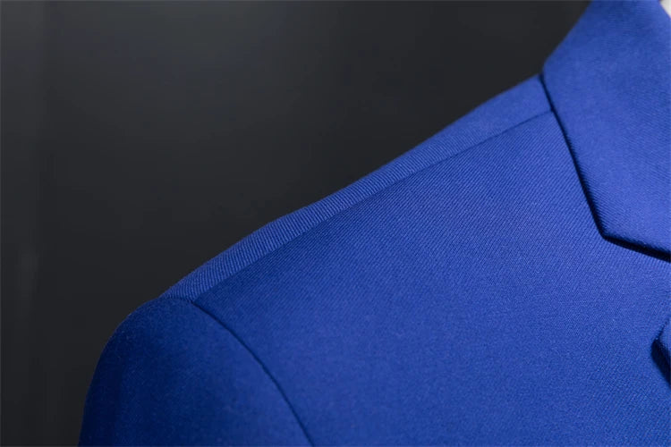 Plus Size 6XL-M Fashion Mens Solid Color Suit Jacket High Quality Business Slim Fit Casual Blazers Formal Social Wedding Tuxedo