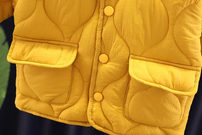 New Winter Baby Clothes Set Children Boys Thick Cotton Jacket Pants 2Pcs/Sets Infant Girls Clothing Toddler Coat Kids Tracksuits