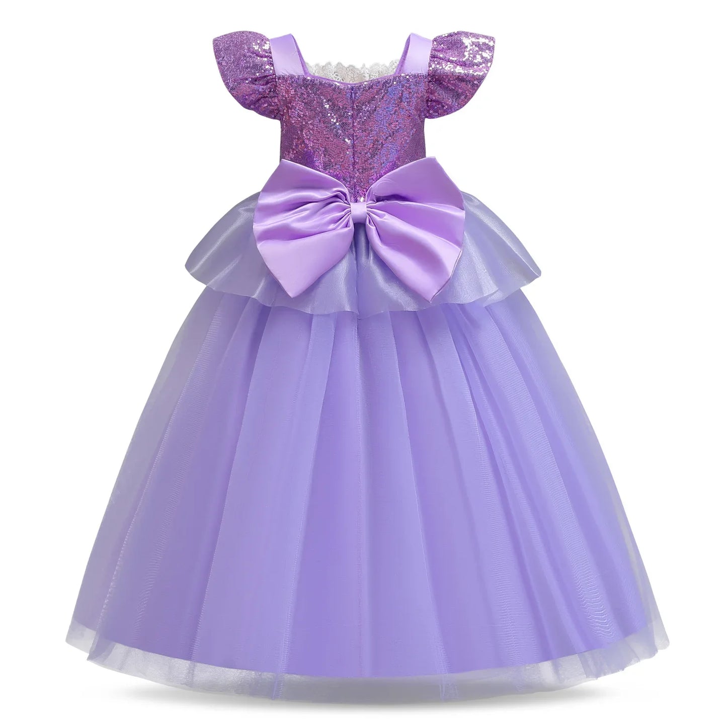 Girl Disney Rapunzel Dress Kids Tangled Disguise Children Carnival Princess Costume Birthday Party Gown Outfit Clothes Vestidos