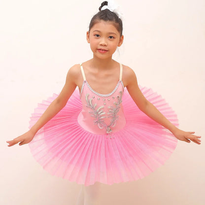 Summer Ballet Dress Women Vestidos Family Look Outfits Adult Ballet Girl Dress Tutu Ballerine Mother Kids Clothes Dance Costumes