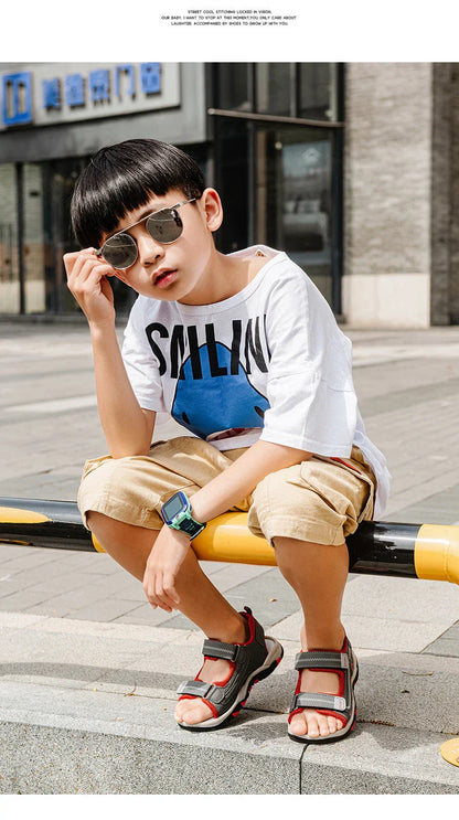2025 New Arrived Fashion Children's Sandals Summer Kids Casual Breathable Shoes Non-Slip Beach Sandals Boys Girls Sneakers