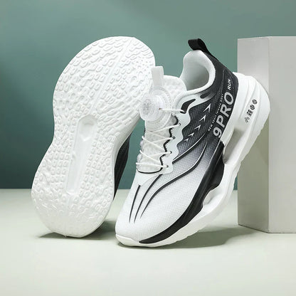 New Cushioning Running Shoes for Childrens Lightweight Sport Shoes Breathable Casual Sneakers Non-Slip Outdoor Boy Girl Training