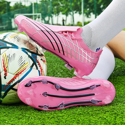 8552 High Quality Mens Soccer Shoes Training Non-Slip Turf Soccer Cleats TF/FG Football Sneakers Chuteira Campo F50