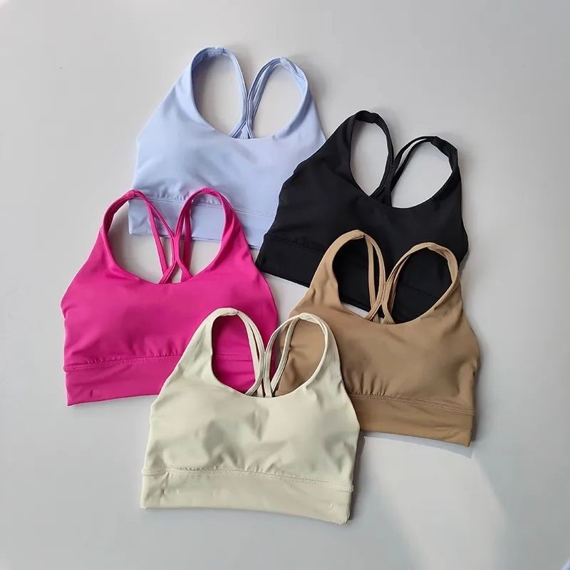 Women Yoga Set 2pcs Sport Suit Gym wear Workout Clothes Sports Crop Top High Waist Legging Fitness Bra Set Breathable Gym Suits