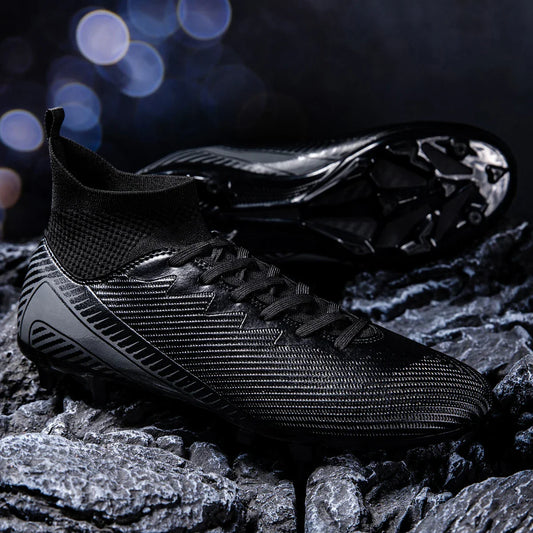 Men's football shoes professional grade FG long nail anti slip breathable summer lightweight outdoor training