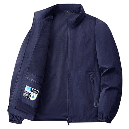 Big&Tall 8XL Men Outdoor Jacket Autumn Winter Jacket Hiking Camping Windbreaker Plus Size Spring Oversized Outwear Hooded Coat