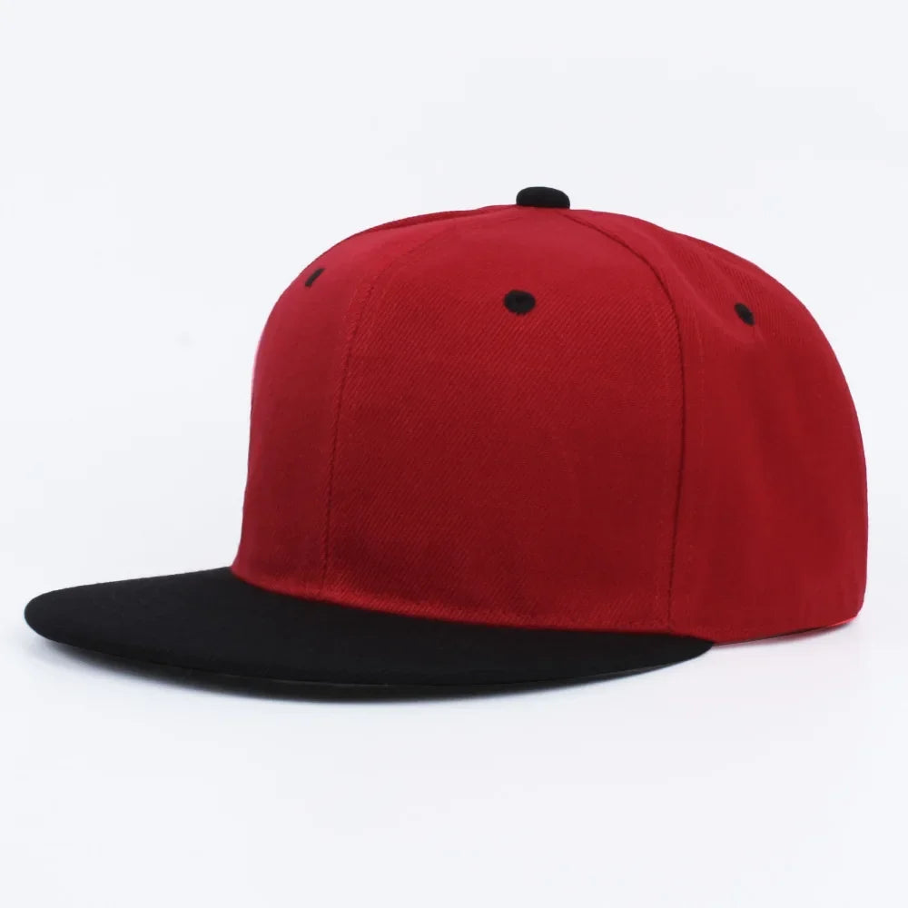 New Hot Sale Cap Plain Snapback Hat High Quality Adult Hip Hop Baseball Cap Men Women Outdoor Leisure Baseball Hat