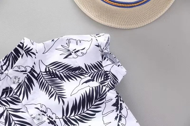 New Summer Baby Clothes Suit Children Boys Fashion Shirt Shorts 2Pcs/Sets Toddler Casual Costume Infant Outfits Kids Tracksuits