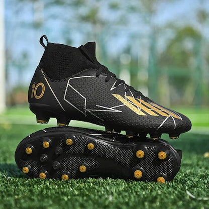 New Professional Football Boots Match Sport Sneakers Unisex Soccer Shoes Outdoor Non-slip Drop Shipping Training Sport Futsal