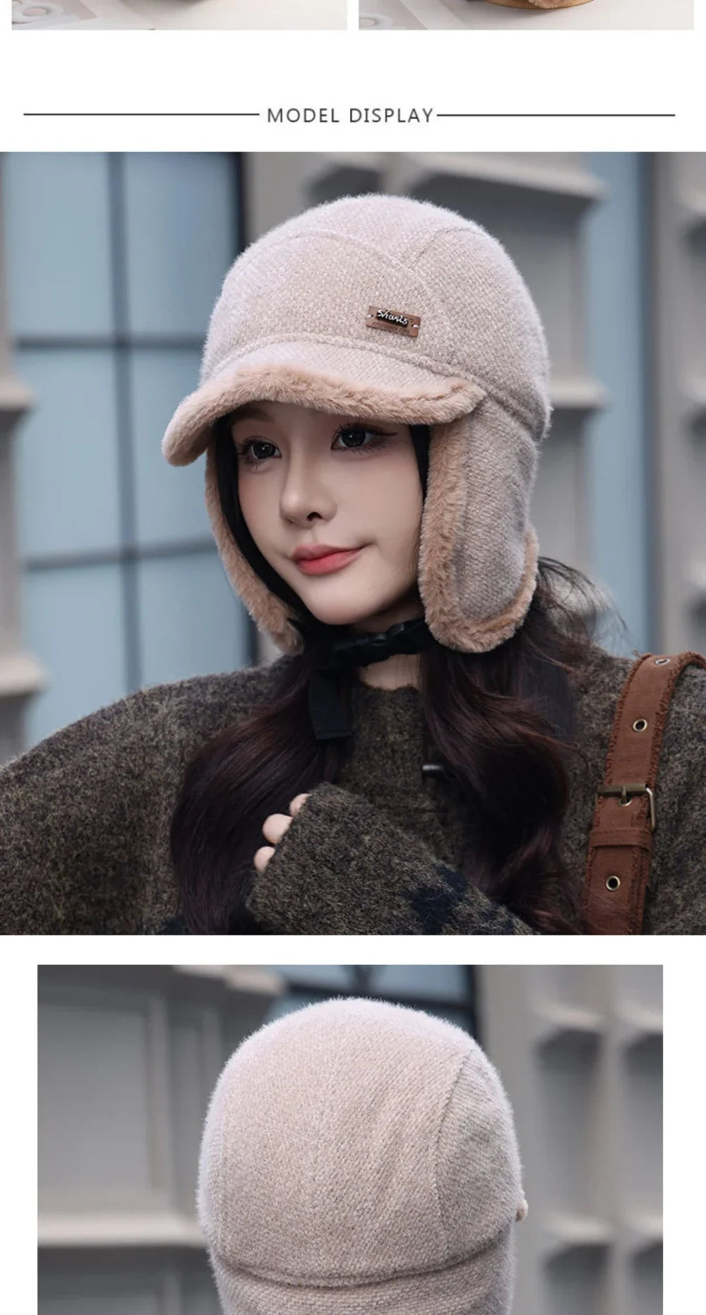 Russian Hat New Thick Warm Winter Htas for Men Women Fleece Lined Riding Hat Male Female Snow Ski Earflap Cap Bomber Hat