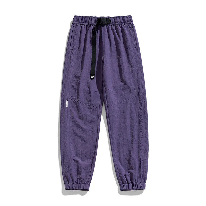 Men Waterproof Pant Autumn With Belt Hiking Trousers Breathable Mountaineering Pant Multi-pocket Camping Fishing Sport Trousers