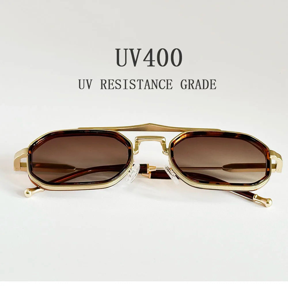 Square Punk Sunglasses For Men Luxury Vintage Steampunk Sunglasses Women Trendy Fashion Glasses Dropshipping Gafas De Sol Hombre
