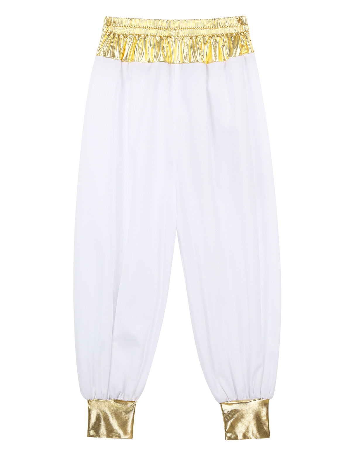 Boys Mythical Prince Arabian Carnival Cosplay Outfit Halloween Party Arabian Prince Role Play Waistcoat Vest Top+Belted Pants