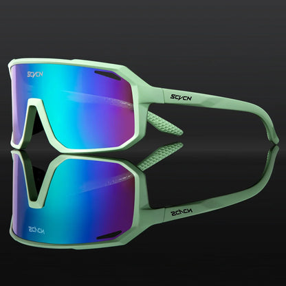 New Sports Men UV400 Cycling Glasses Bike Sunglasses Outdoor Eyewear  MTB Bicycle Women Riding Hiking Goggles