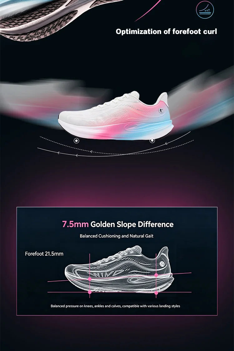 WIND 4TR Men's 2026 Running Shoes Breathable Shock Absorption Rebound Wear-resistant Athletic Sneakers QDB023262297