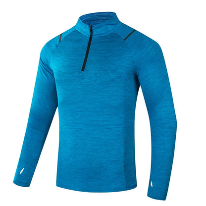 Autumn New Unisex Long Sleeve T-shirt Men Sweatshirt Fitness Shirt Tight Upperwear Anti-sweat Breathable Running Top ﻿
