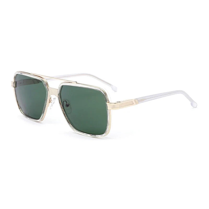 Pilot Polarized Prescription Sunglasses Custom UV400 Metal Myopia Optical Men's Progressive Glasses Fishing and Driving