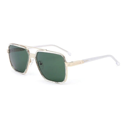 Pilot Polarized Prescription Sunglasses Custom UV400 Metal Myopia Optical Men's Progressive Glasses Fishing and Driving
