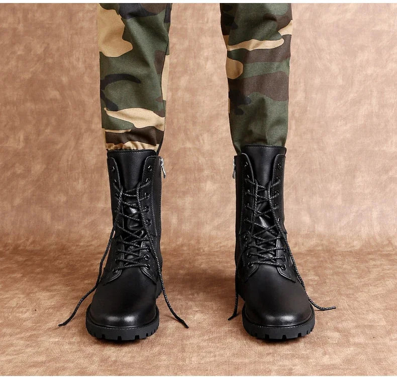 Men Tactical Boots Brand Military Size Ankle Casual Unisex Outdoor Hiking Shoes Male Waterproof Plus Climbing Shoes Size Plus