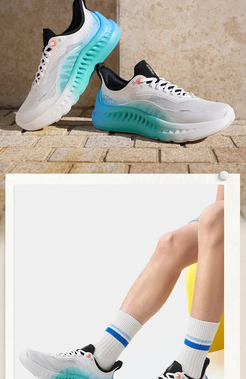 Men's SOFT COOL 2 Lifestyle Shoes COMFOAM MAX Cushion COOL SHELL Breathable Support LiNing Casual Sneakers AGLV009