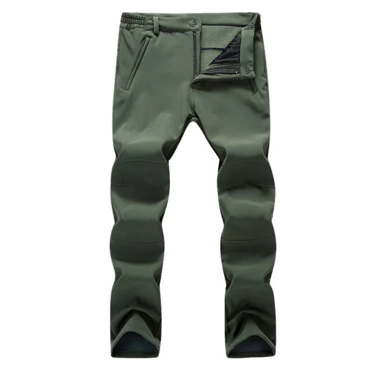 Winter Slim Men Outdoor Camping Pants Hiking Trousers Women Travel Thickening Warmth Retention Trekking Ride Sportswear