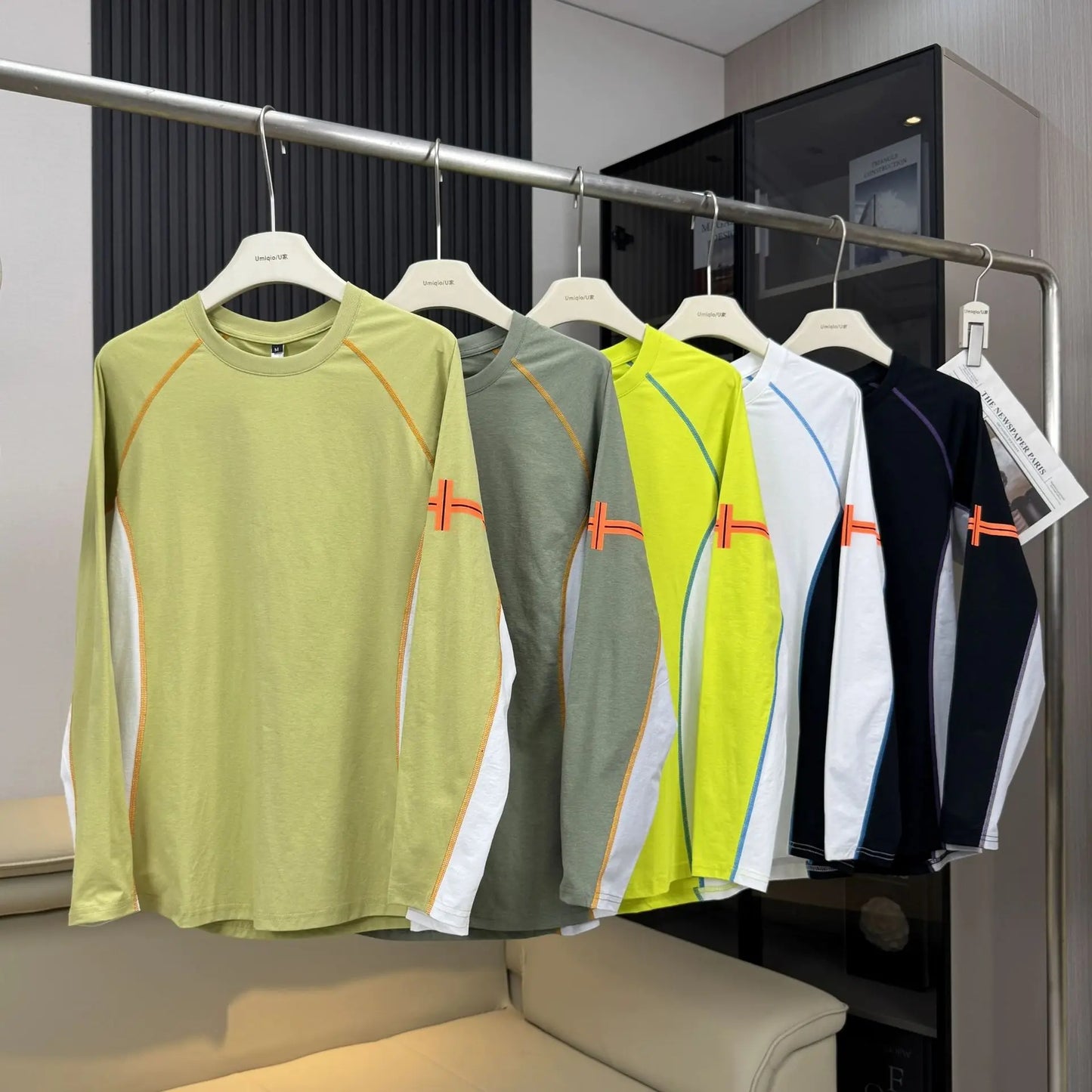 【High-Store Rated】Men's Long Sleeve Shirt, UPF 50+ Sun Protection & Lasting Antibacterial (150 Washes), Quick-Dry Breathable