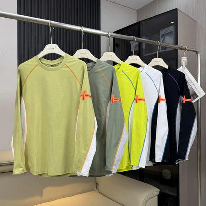 【High-Store Rated】Men's Long Sleeve Shirt, UPF 50+ Sun Protection & Lasting Antibacterial (150 Washes), Quick-Dry Breathable