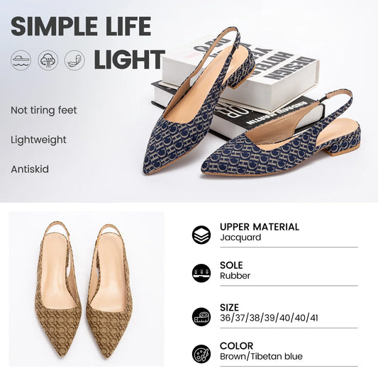 Exquisite Workmanship Simple Fashion Season New Women's Low Heel Sandals Wear Comfortable Fashion Versatile