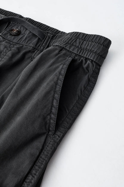 Mid Length Breathable Straight Leg 5 Inch Street Short Men's Summer Thin Washed Cotton Cargo Shorts Loose Casual Trend Sports