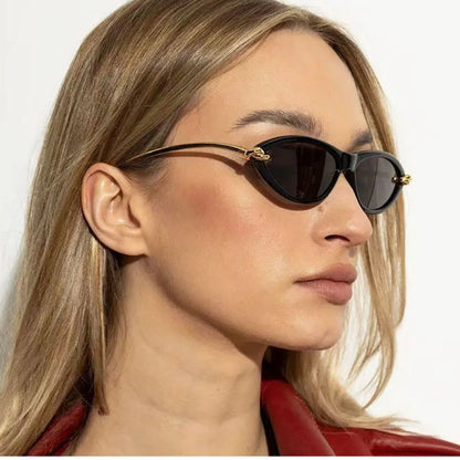 Cat Eye Sunglasses Women 2026 Designer Fashion Glasses Vintage Sunscreen Dropshipping Lentes De Sol Mujer Lunette Soleil Femme