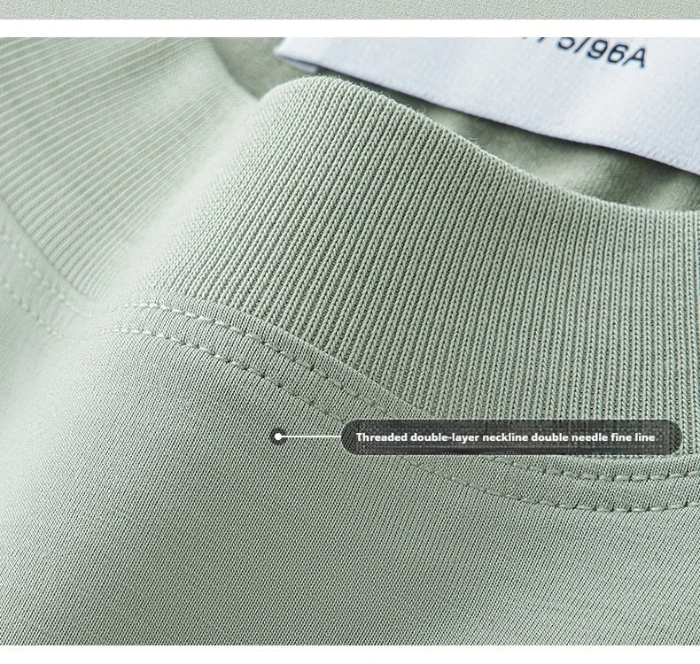 64% Cotton 25% Bamboo Fiber Cool T Shirt Men Short Sleeve Summer Tops For Men Round Neck Skin Friendly Solid Color Male Clothes
