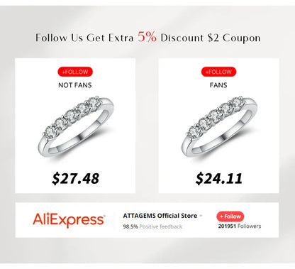 Moissanite Hool Earrings 925 Sterling Silver Passed the Diamond Test Wedding Earrings for Women Gift Fine Jewelry Band